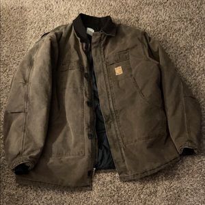 Mens Carhartt Work Jacket Size XXXL